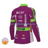 Maillot Cyclisme Hiver Thermal Fleece 2022 Bardiani-CSF N001